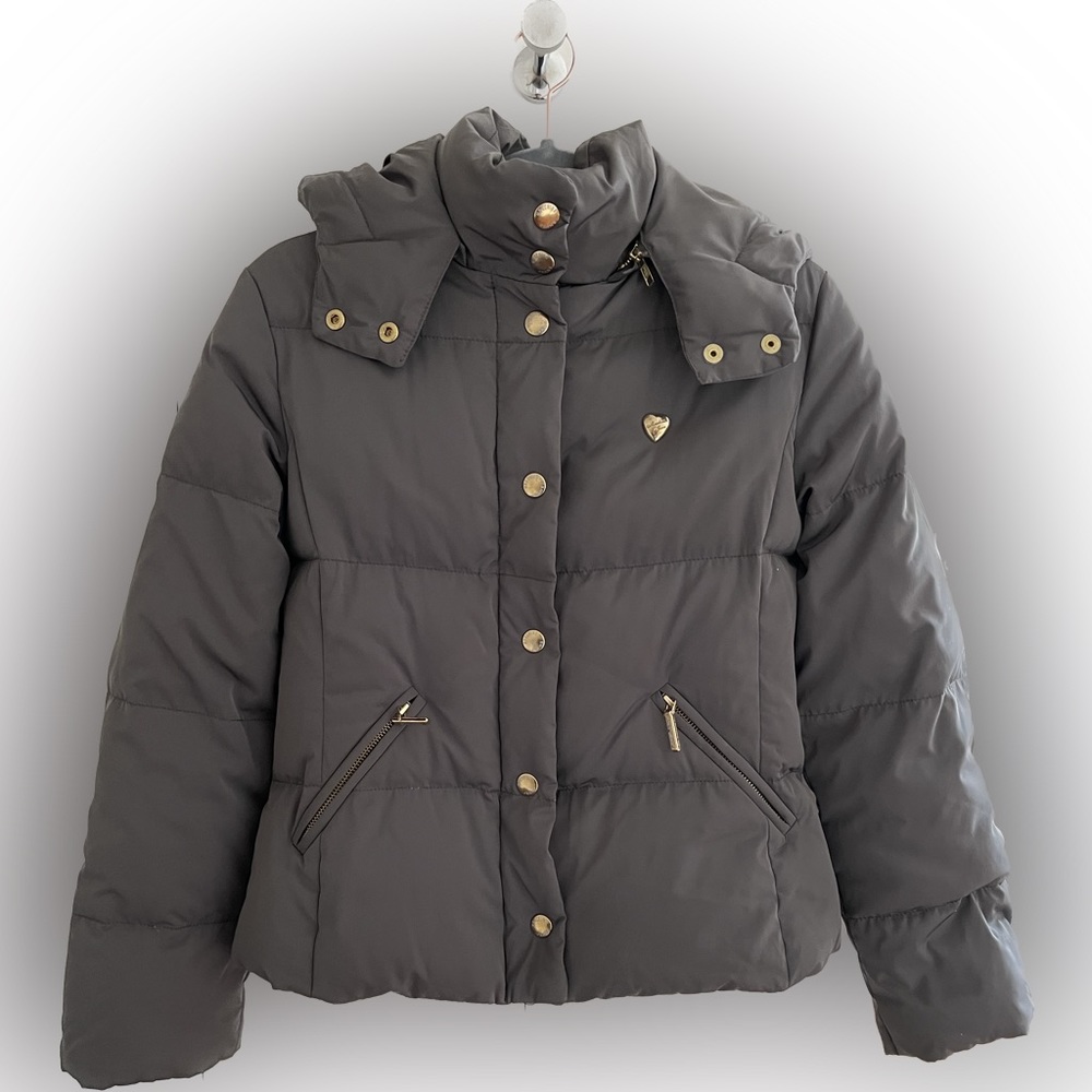 Moschino Jeans puffer jacket Olive Green